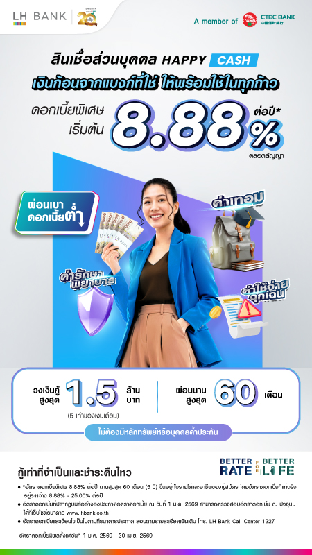 LH Bank Personal Loan Happy Cash