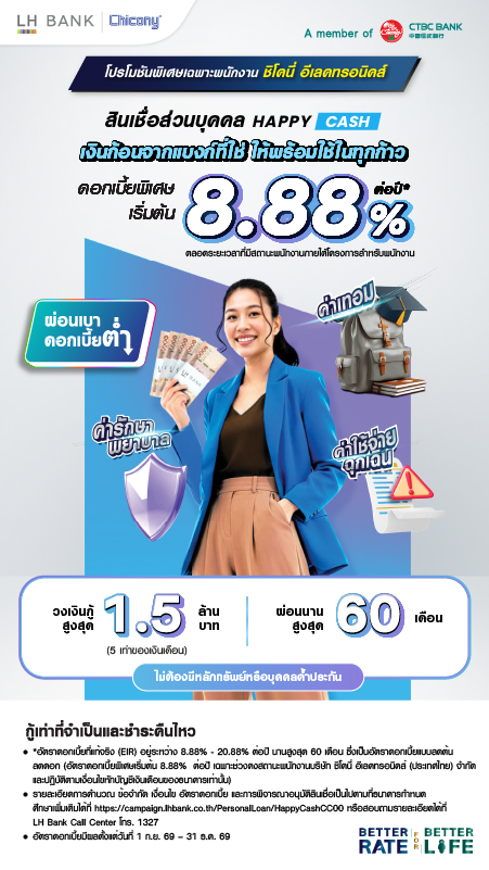 LH Bank Personal Loan Happy Cash
