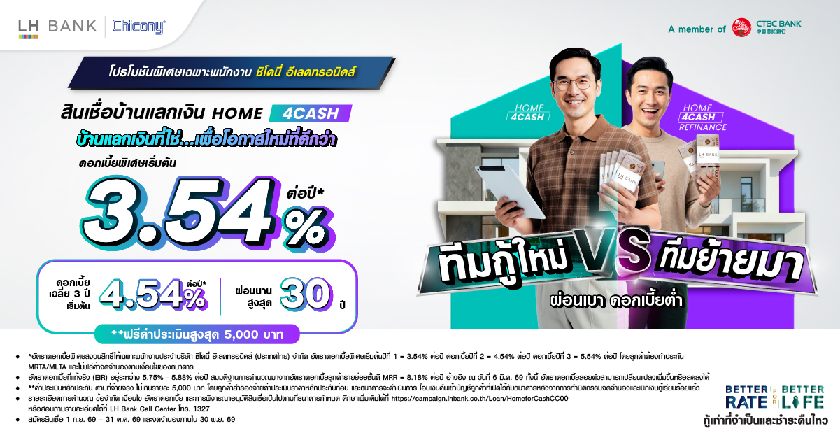 LH BANK HOME 4CASH