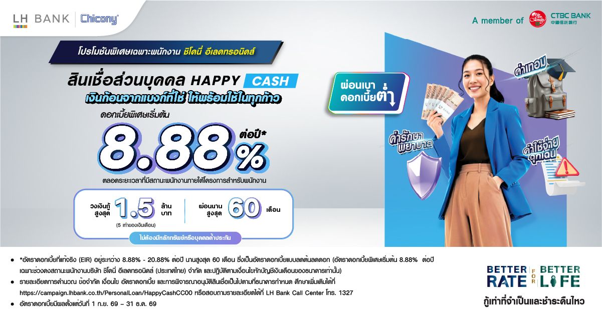 LH Bank Personal Loan Happy Cash