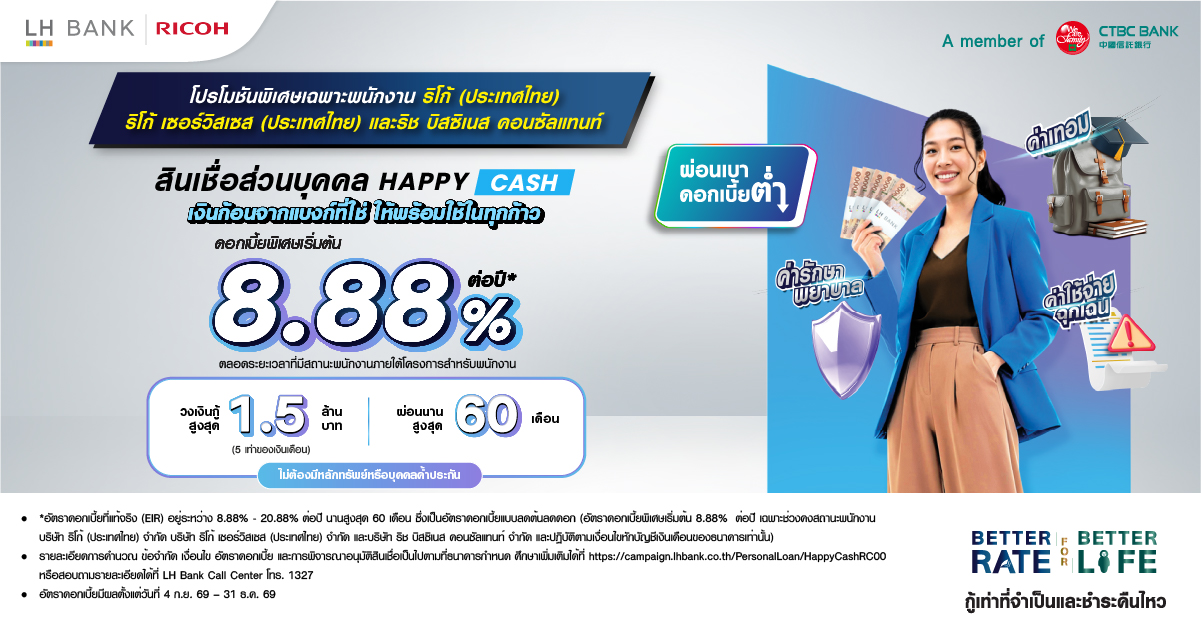 LH Bank Personal Loan Happy Cash