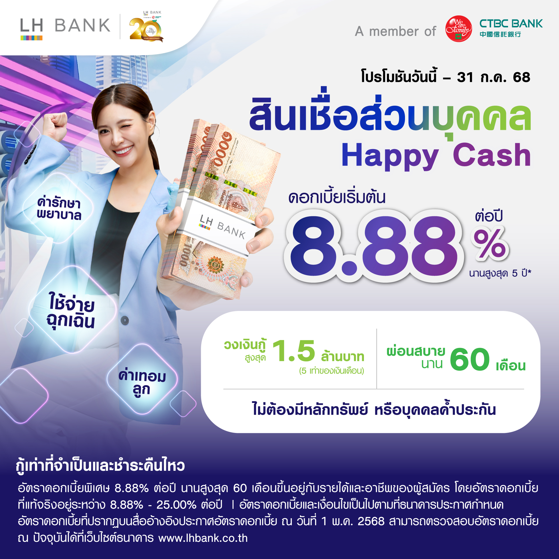 LH Bank Personal Loan Happy Cash