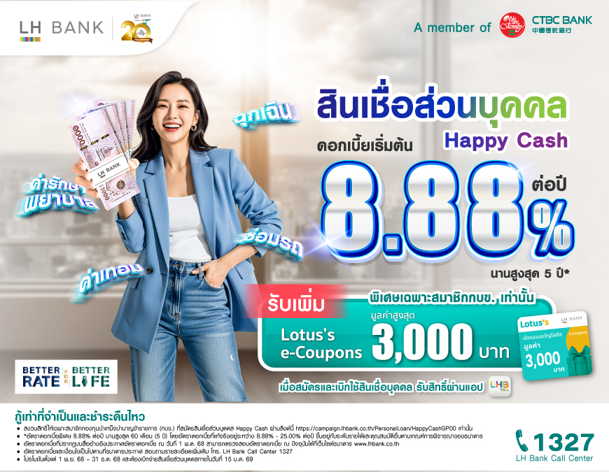 LH Bank Personal Loan Happy Cash