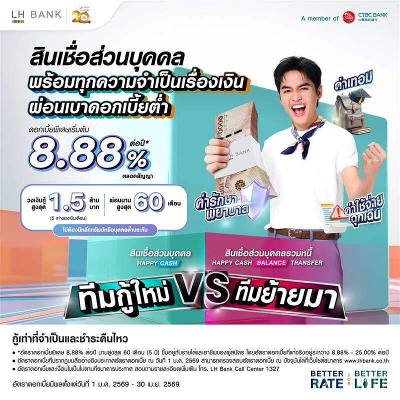 LH Bank Personal Loan Happy Cash